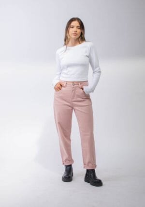 PANT MOM C/ LYCRA 7694